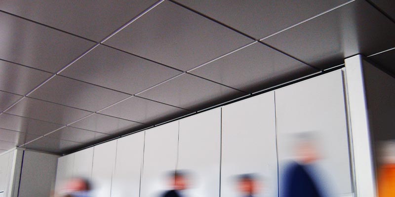 Controsoffitti alluminio