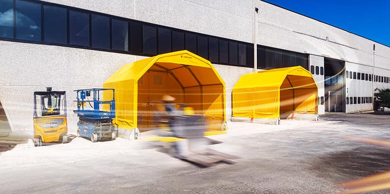 Box ricarica muletti